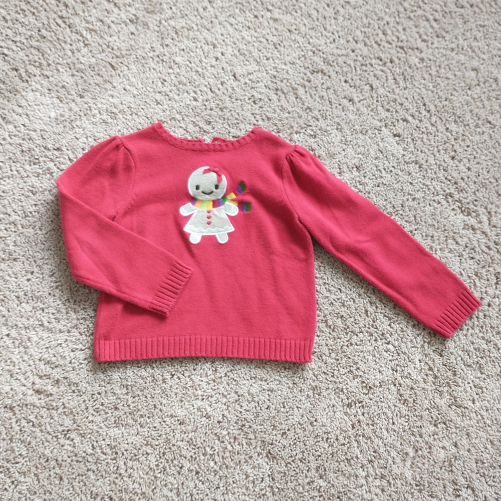 Crazy 8 Ginger Bread Themed Sweater